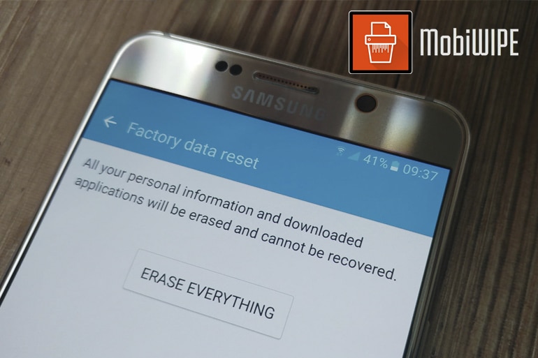 Mobile factory reset code. Smartphone