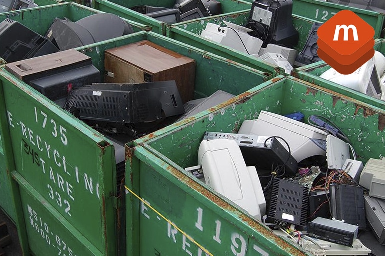 E-waste and phone recycling. Mobile Diagnostics Test and Erasure