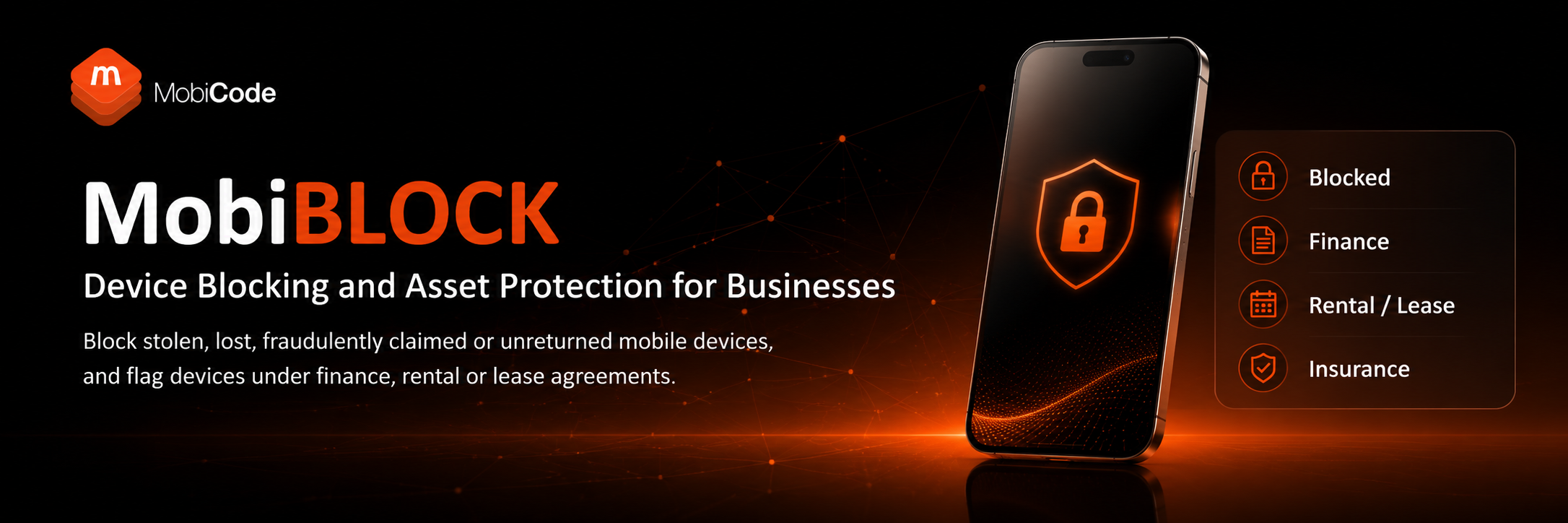 MobiBLOCK device blocking and asset protection for businesses